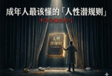 成年人最该懂的10条「人性潜规则」